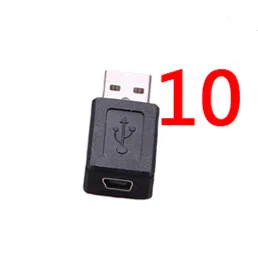 10 Несколько стилей USB OTG Mini USB Micro 5pin адаптер переходник USB мужчин и женщин Micro USB адаптер гаджеты - Цвет: 10