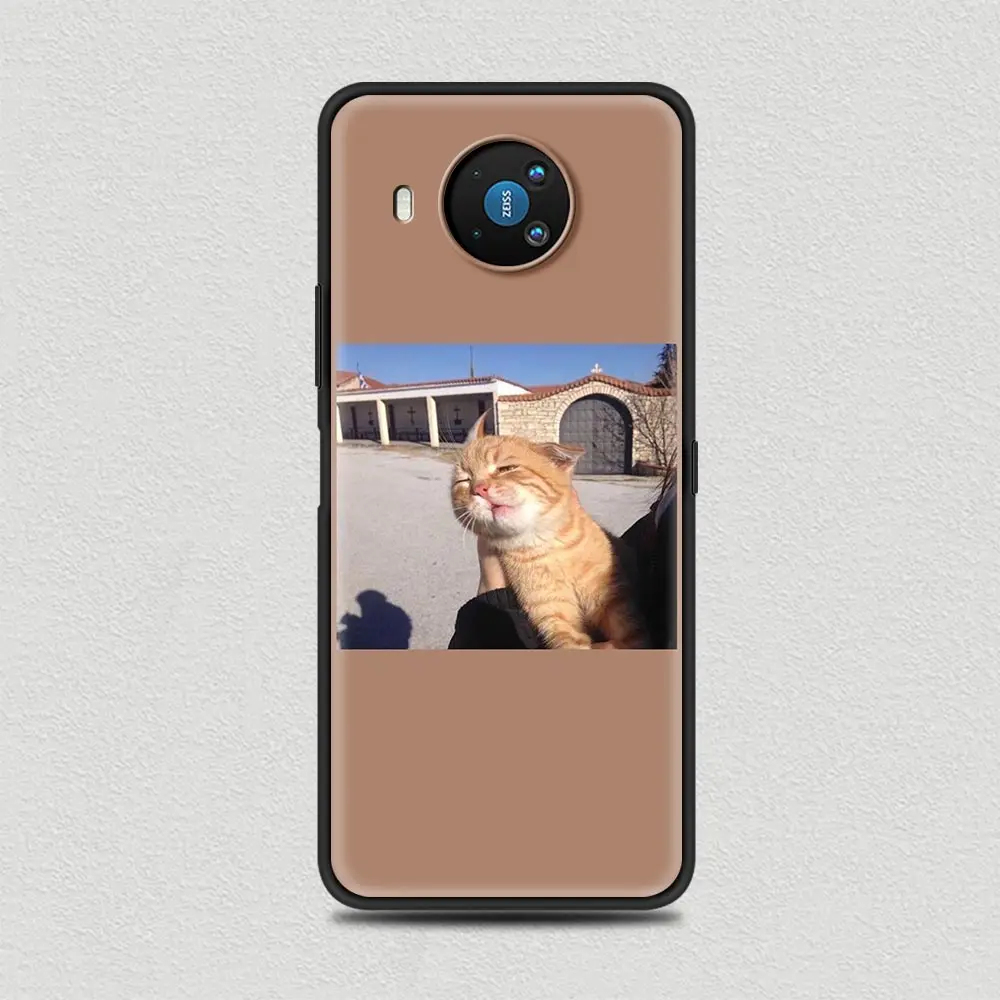 

Phone Case For Nokia 7.2 5.3 2.3 4.2 2.2 3.2 6.2 1.3 2.4 3.4 C3 C5 Endi C2 Tenen Black Shell Cover Lovely Cats Dog