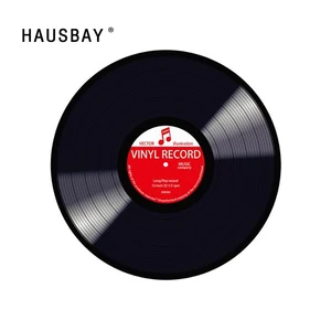 Ретро-коврик для CD-дисков, искусственная Подушка, боковой ковер, нескользящий короткий бархатный коврик, виниловый коврик для декора двери с возможностью записи, модель 05518