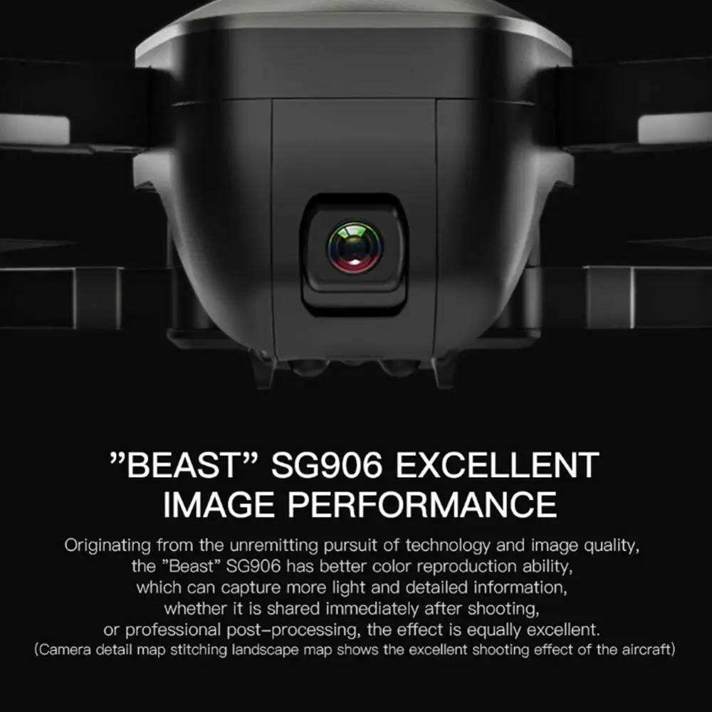 2019 NEW SG906 GPS 5G WIFI FPV RC Drone 4K Selfie Drones Brushless with HD Camera 50x Quadcopter Foldable Dron VS F11 drone | Электроника