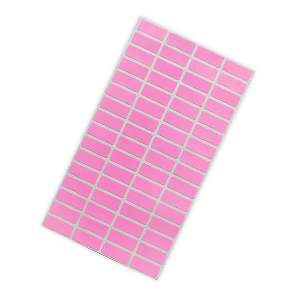 Multi Size Pink Waterproof Handwritten Blank Name Stickers Custom Personalised Label Student DIY Personal School Stationery Tags | Дом и сад