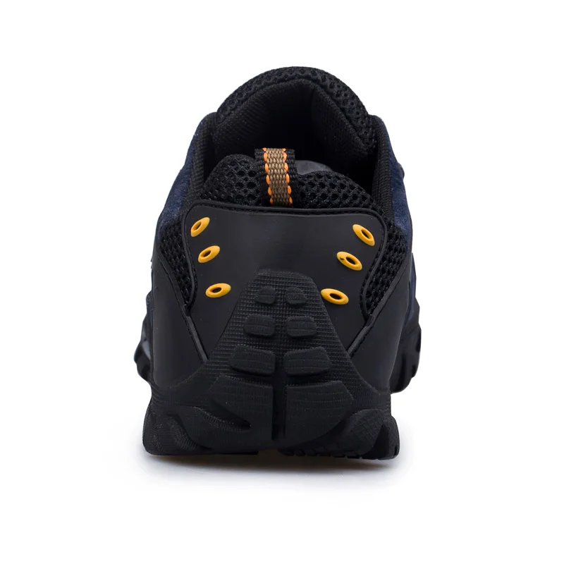 

JIBAOKE 2019 Genuine Leather Hiking Shoes Men Outdoor Trekking Sneakers Autumn Winter Mountain Boots Outdoor Man Climbing Shoes