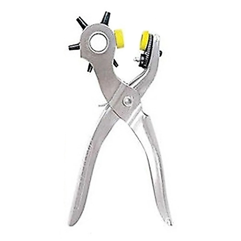

75 Holes Durable Accessories Piercing Belt Silver DIY Handheld Home Manual Tools Punching Plier