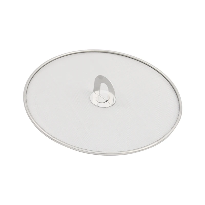 

Food Grade round Oil Splatter Screen Stainless Steel Splash-Proof Net Fried Fish Oil-Proof Explosion-Proof Net Oil-Proof Cover