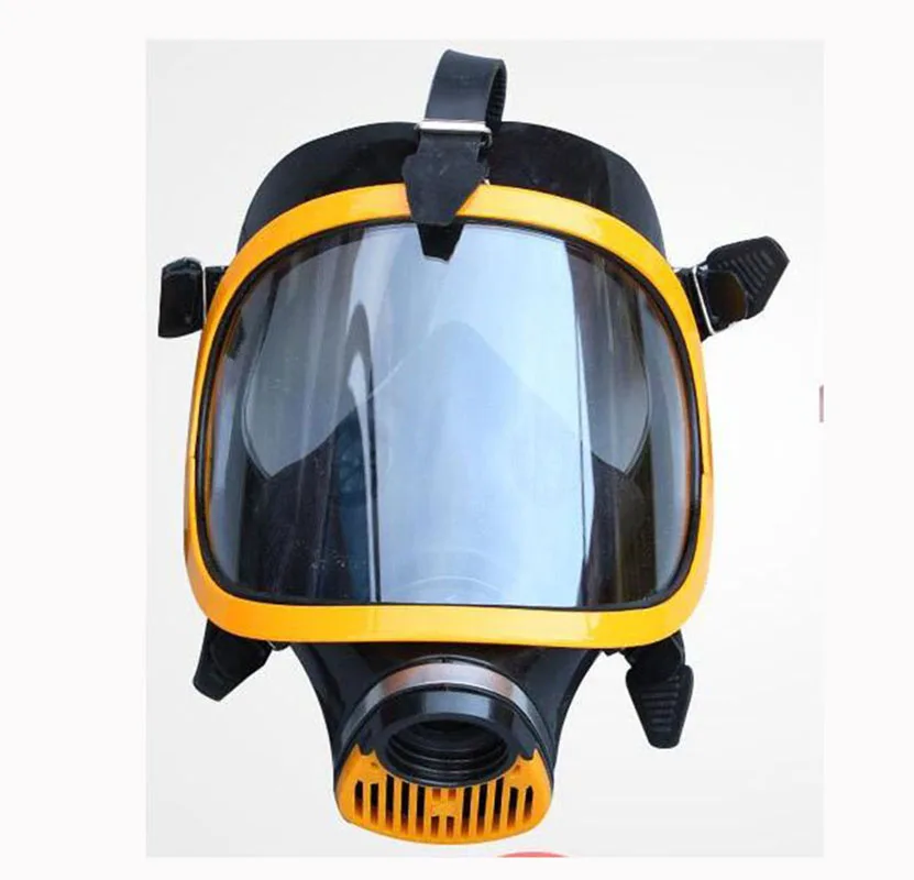 

Chemical paint spraying Russian Soviet military vintage gas mask full face industrial respirator with 40mm hose
