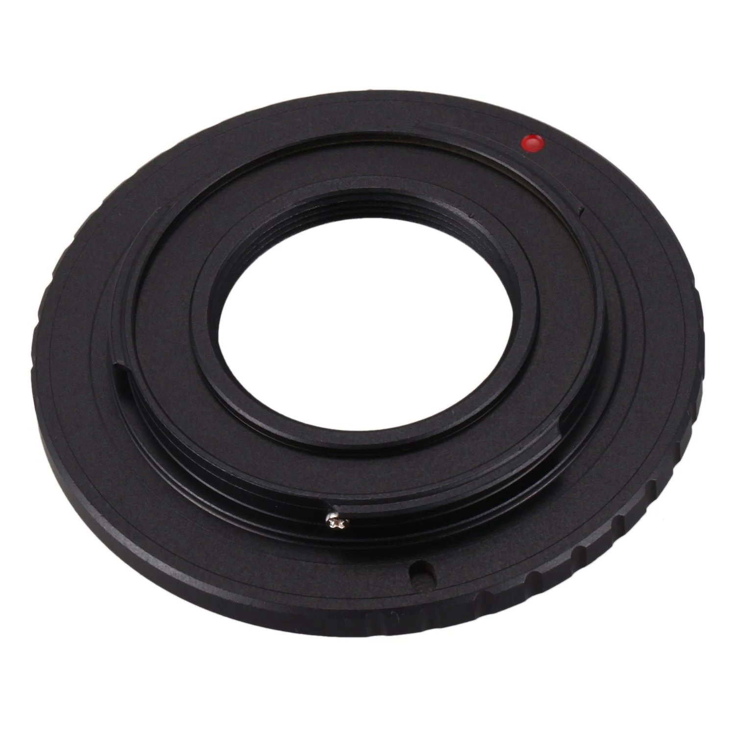 

2 Pcs Black C-Mount Lens Camera Lens Adapter Ring, 1 Pcs Fits for Canon EOS M M2 M3 & 1 Pcs Fits for Fujifilm X Mount Fuji X-Pro