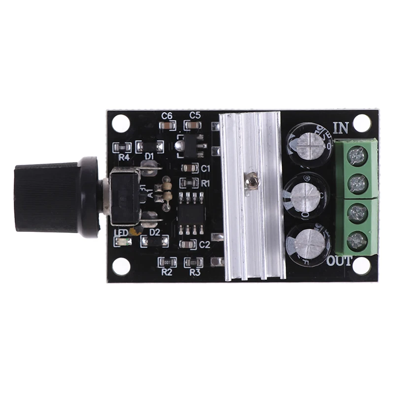 Новый горячий DC 6V 12V 24V 28VDC 3A 80W ШИМ регулятор скорости двигателя 1 шт|Контроллер