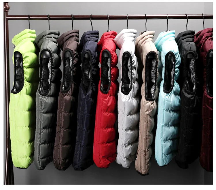 INS Ultra-fire bao kuan MEN'S Vest Outdoor Vest Clothing Autumn& Winter Coat Men down Feather Cotton Vest