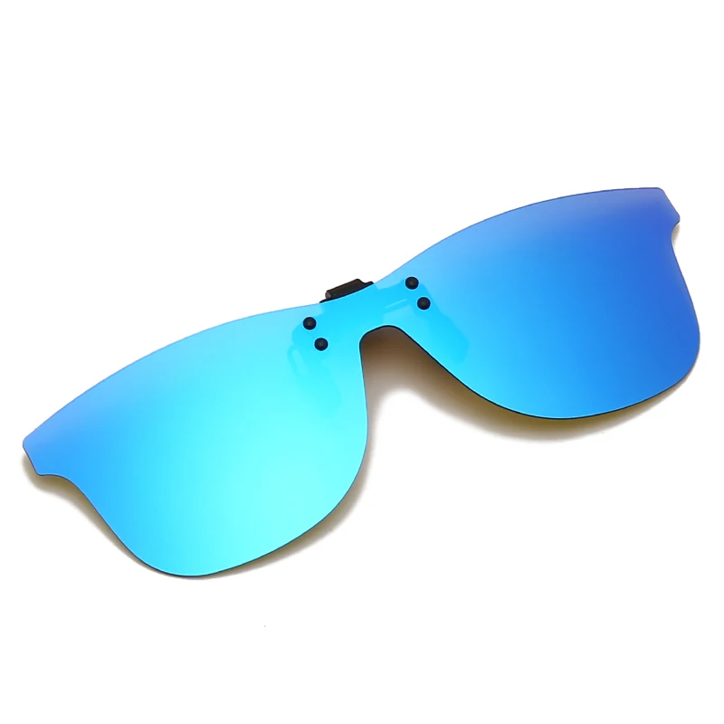 

Очки солнцезащитные поляризационные для мужчин и женщин, квадратные, с клипсой, флип-ап, для вождения ночью, с защитой от ультрафиолета