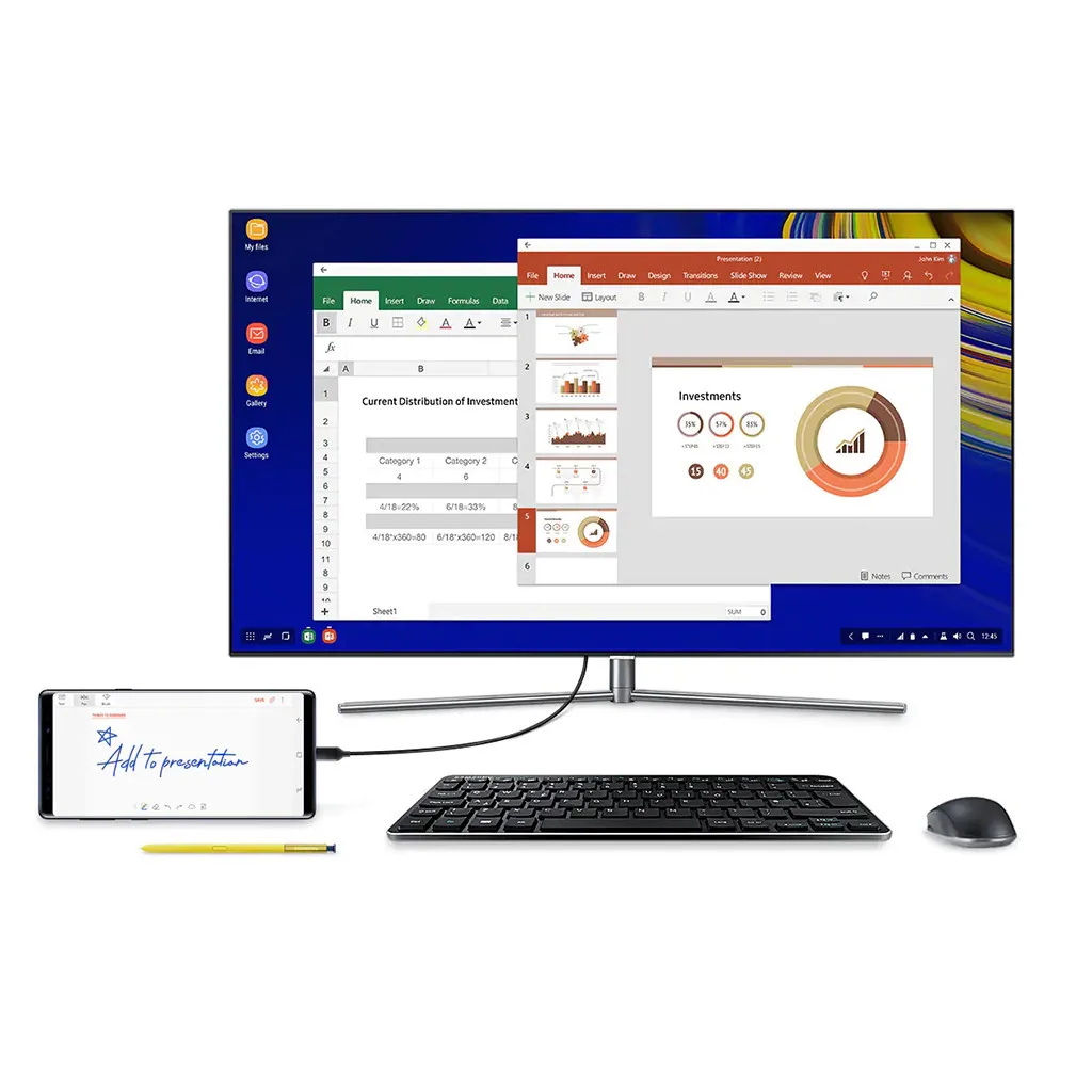 Кабель Dex для samsung USB C type-C к HDMI 4K кабель HD tv Цифровой AV адаптер для samsung Note 9 DeX HDMI кабель конвертера 529