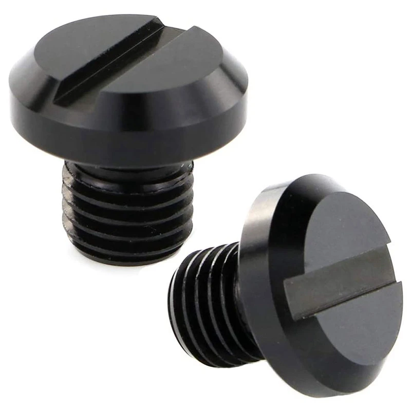 

2Pcs Mirror Blanking Plugs Hole Plugs, M10 X1.25 Alloy Pair Fit for HONDA GROM MSX125, YAMAHA FZ07 / FZ1, KAWASAKI Z800