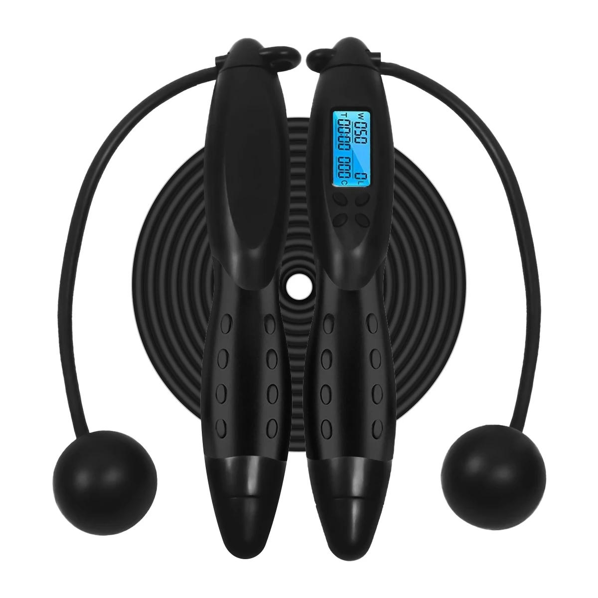 

Digital Counting Jump Rope Weight Setting Fitness Skipping Rope With Counter Time Children Adults Counting Fitness Skipping Rope