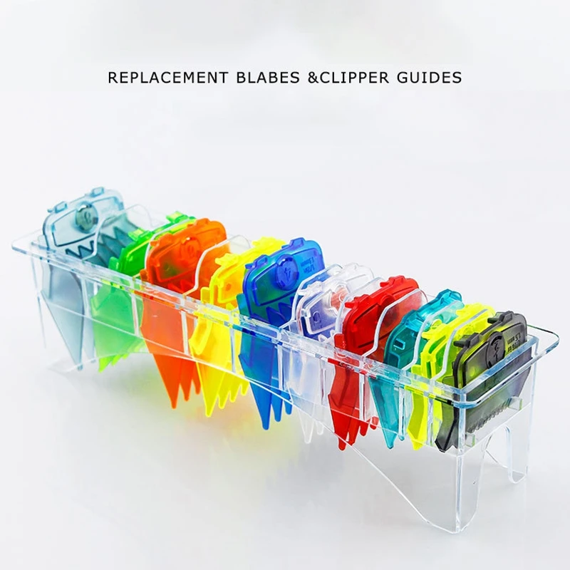 

10Pcs / Set Premium Hair Clipper Cutting Guide Comb Guards Tool Kit for WAHL