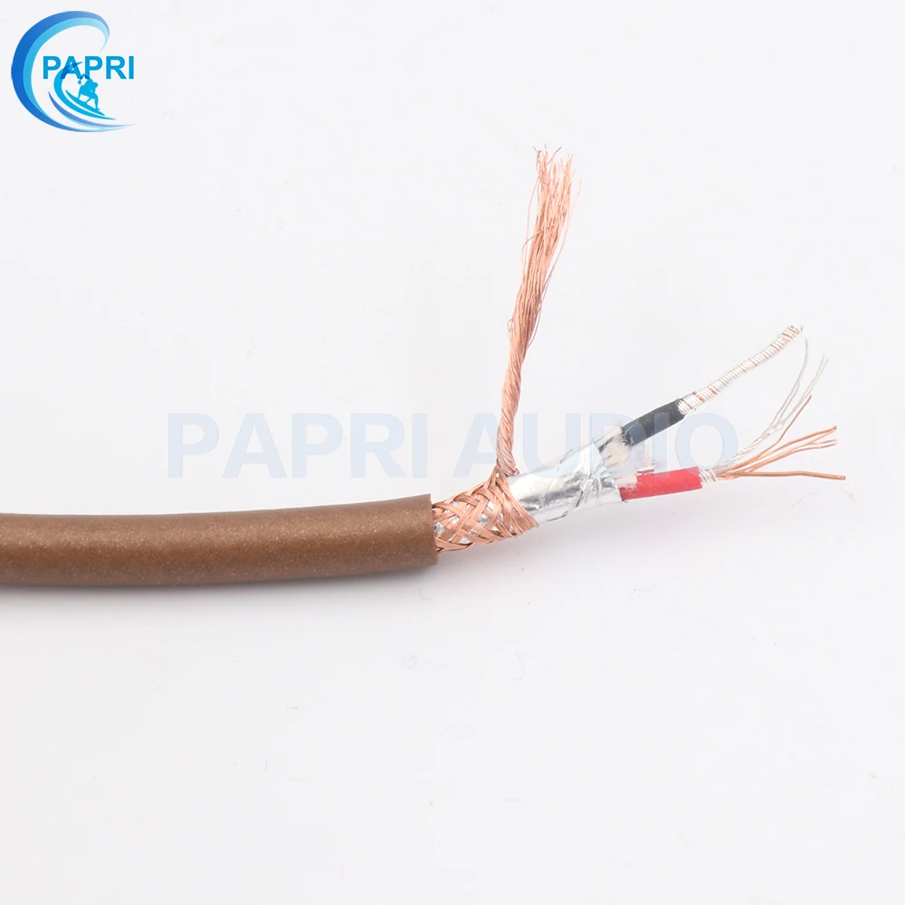 PAPRI HIFI сигнальная линия MPS X 5 DIY Кабель 99.99997% 5N OFC посеребренный RCA динамик аудио