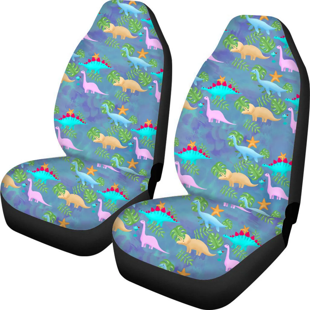 

Моющиеся Чехлы для передних сидений автомобиля PinUp Angel Lovely Dinosaur, прочные декоративные мягкие подушки для автомобильного сидения, Лидер прод...