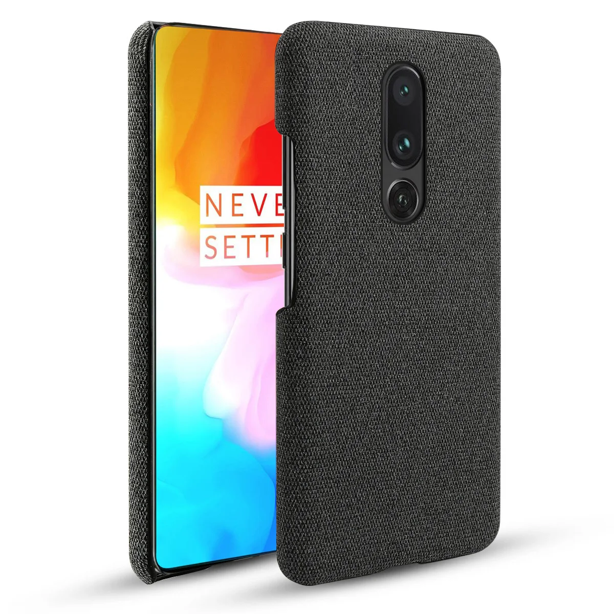 Для Oneplus 7 Pro чехол для телефона тонкий винтажный тканый материал ткань против