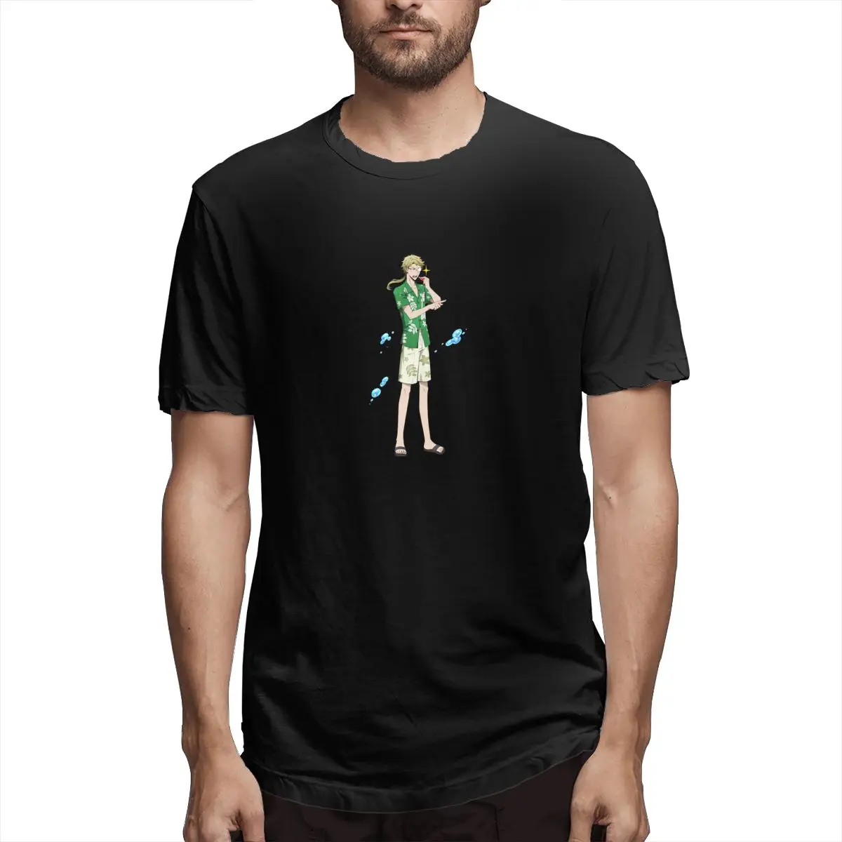 

Kunikida Mayoi Bungo Stray Dogs (2) Men's T Shirt Cool Tees Short Sleeve Crewneck T-Shirts Cotton New Arrival Clothes