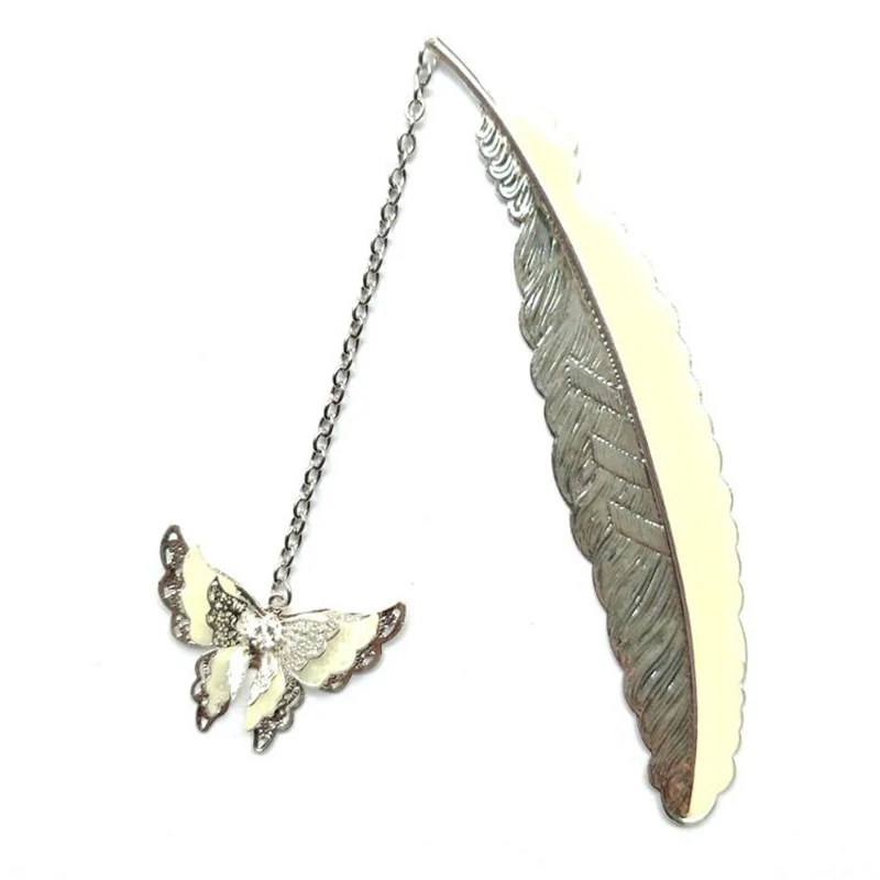 Маркеры для книг с бабочками светящаяся металлическая книга студенческий