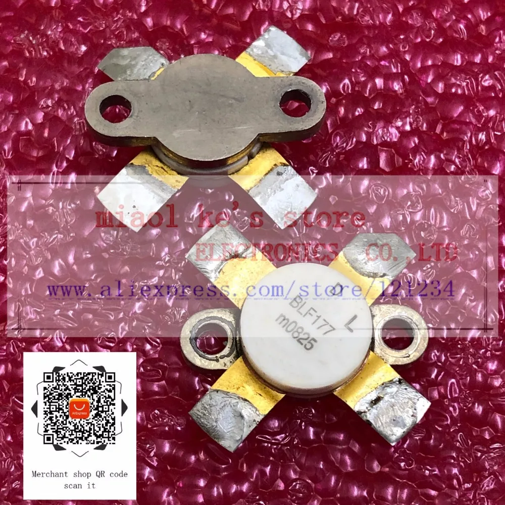 [Подержанные товары] BLF177 BLF177C [RF FET n-канал 16A 125 в 150 Вт 19DB 108MHz SOT121B]-высококачественный транзистор
