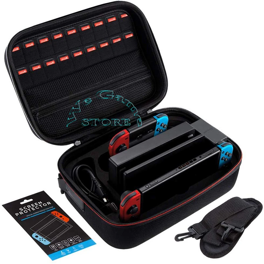 Набор сумок для Nintendo s Switch мягкий чехол с зажимами ручек Nitendo Joycon насадки игр |