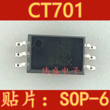 

10PCS/LOT CT701(T1) SOP-6 TLP701 CTS701