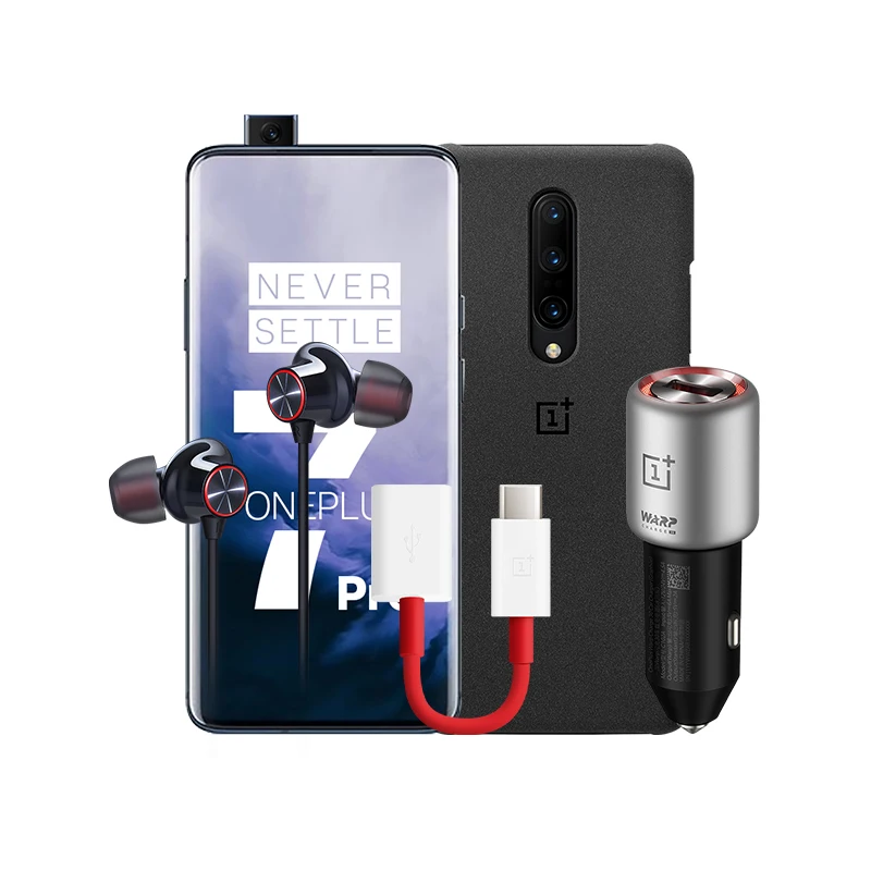 7 Pro Travel Bundel OnePlus 7 Pro, чехол для путешествий, Стандартный, 30 Вт, ЕС, зарядное устройство, автомобильное зарядное устройство, OTG кабель, пули, беспроводной, 2 - Цвет: 7 Pro Travel Bundel
