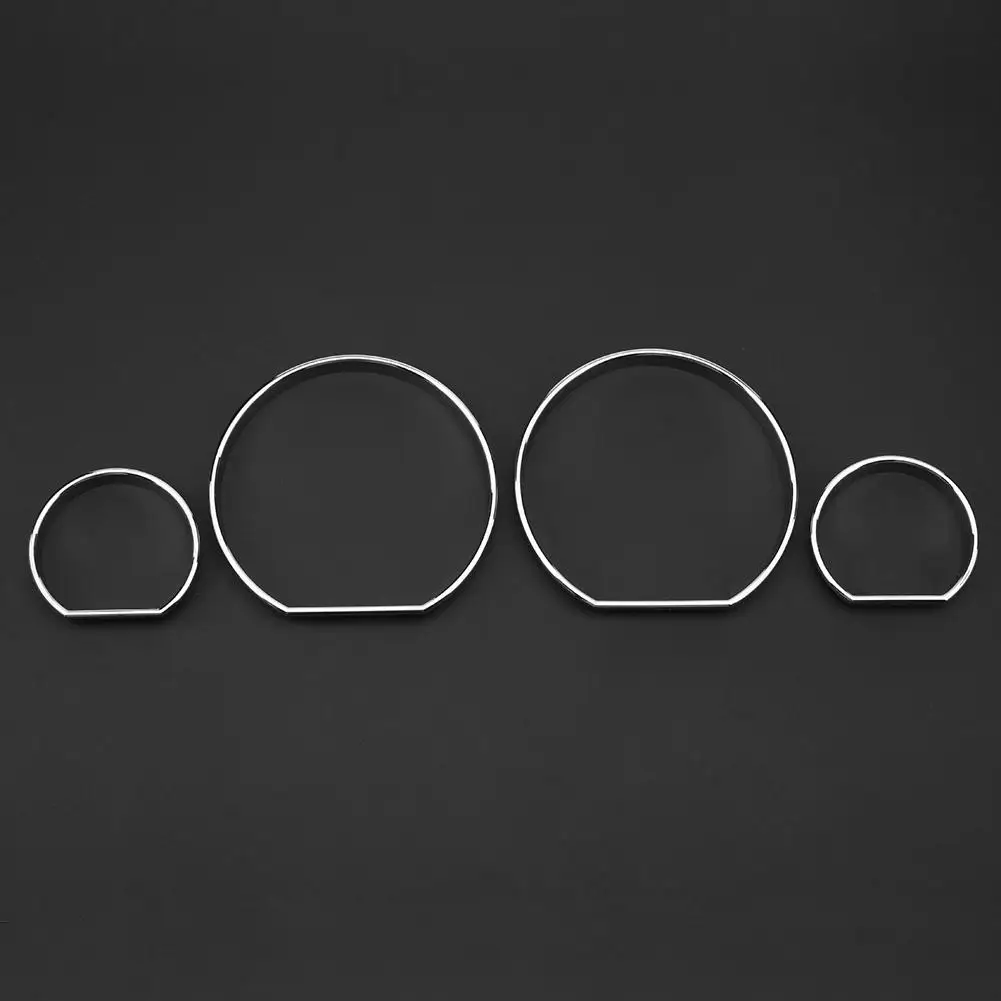 4 шт. декоративная рамка для передней панели автомобиля кольцо с циферблатом