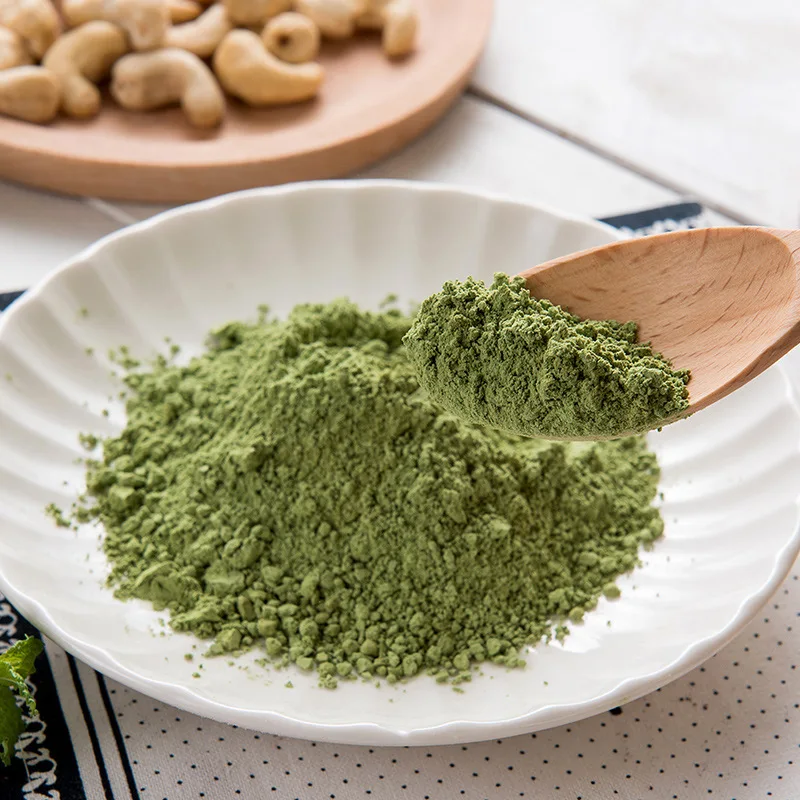 Листья ячменя как зеленый порошок антиокислительный антивозрастной Осветляющий
