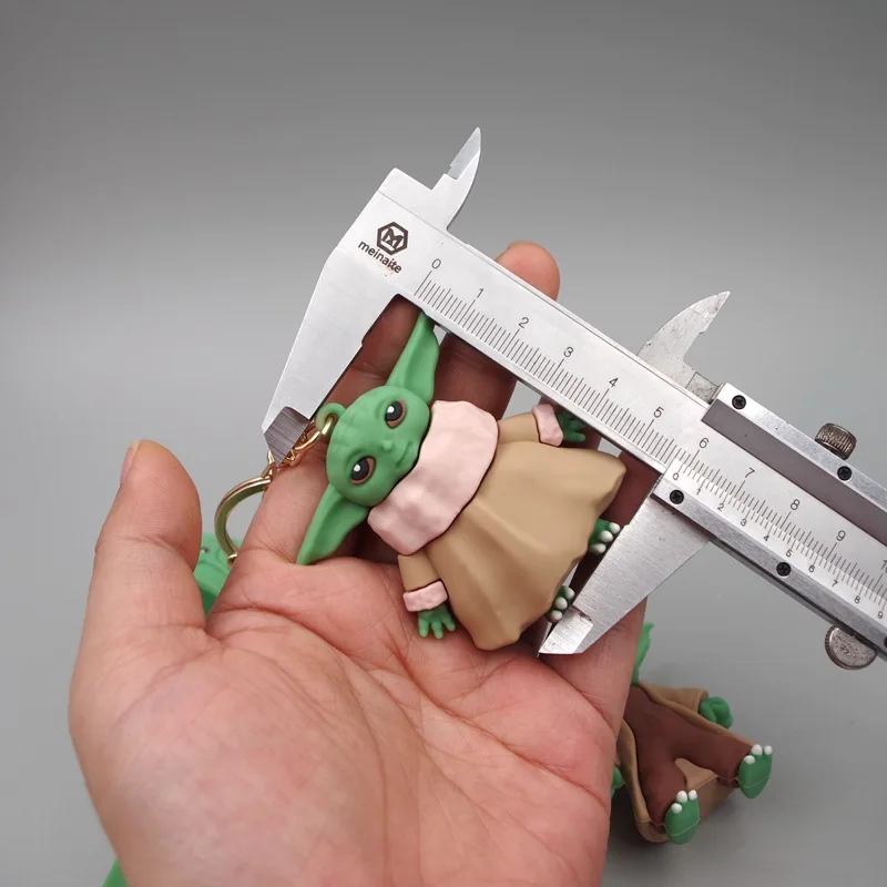 Брелок Звездные войны симпатичный маг йода старший мандалор детская фигурка из