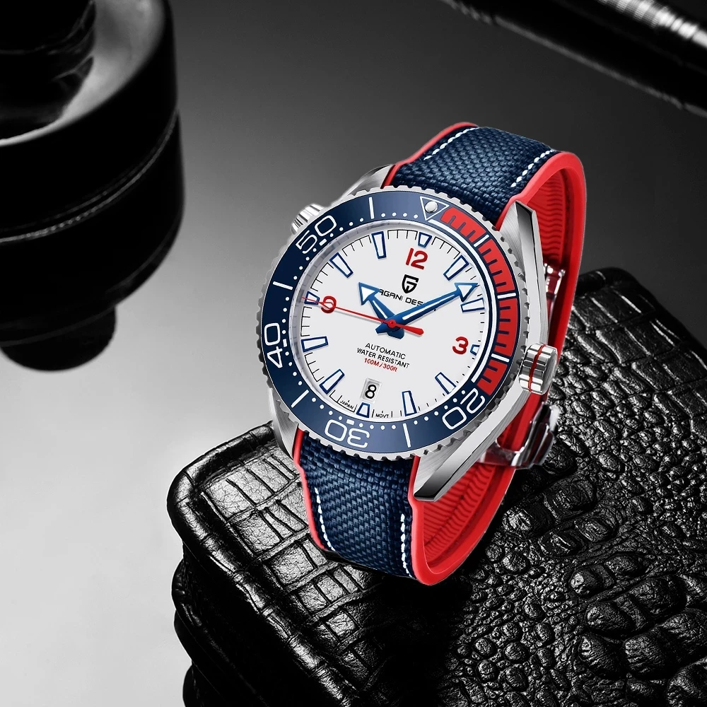 

Pagani Design Luxury Men's Mechanical Watch NH35A Sapphire Glass Stainless Steel Waterproof Watch Business Men's Sports Watch Cl