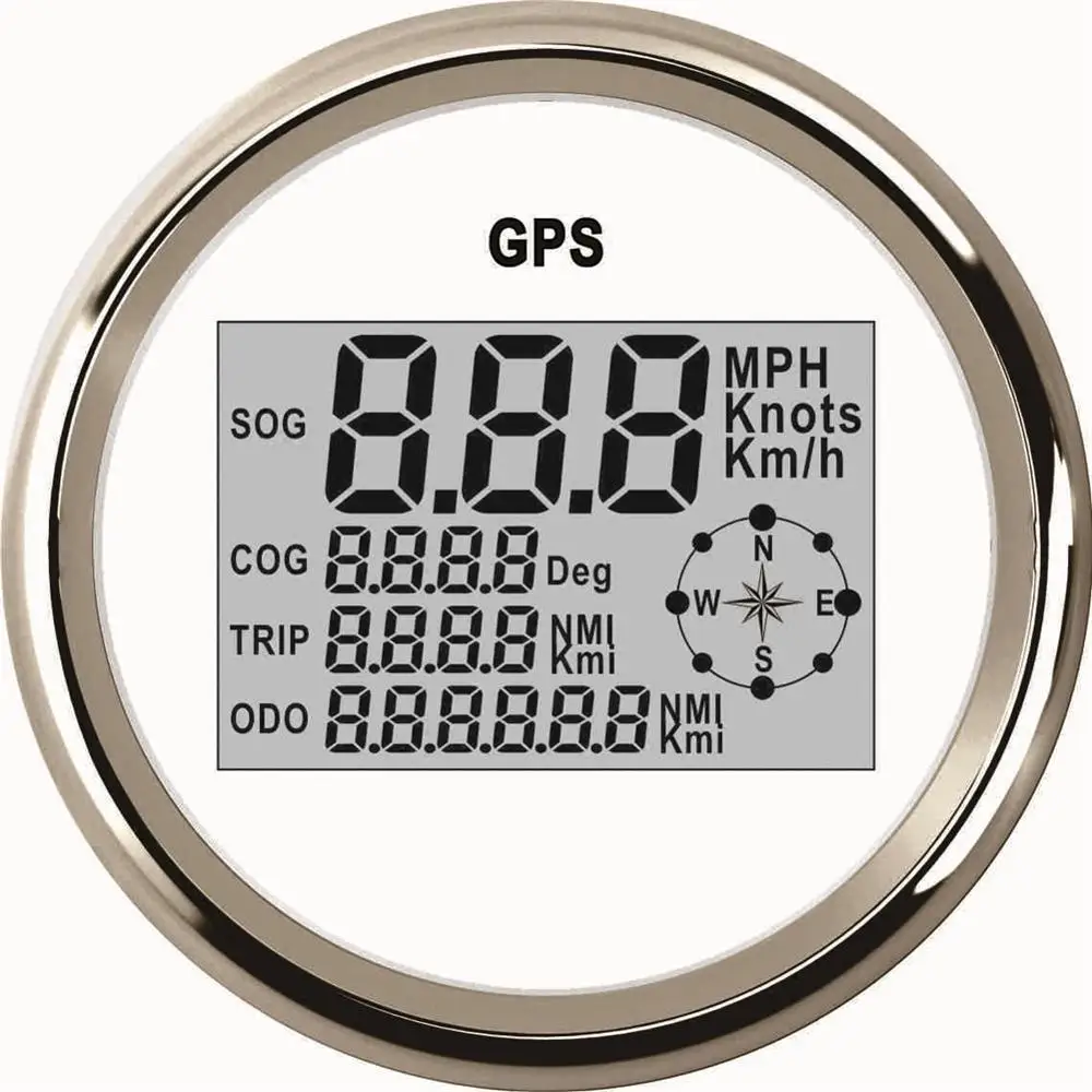 1 шт. цифровой GPS-одометр 85 мм 9-32 В | Автомобили и мотоциклы