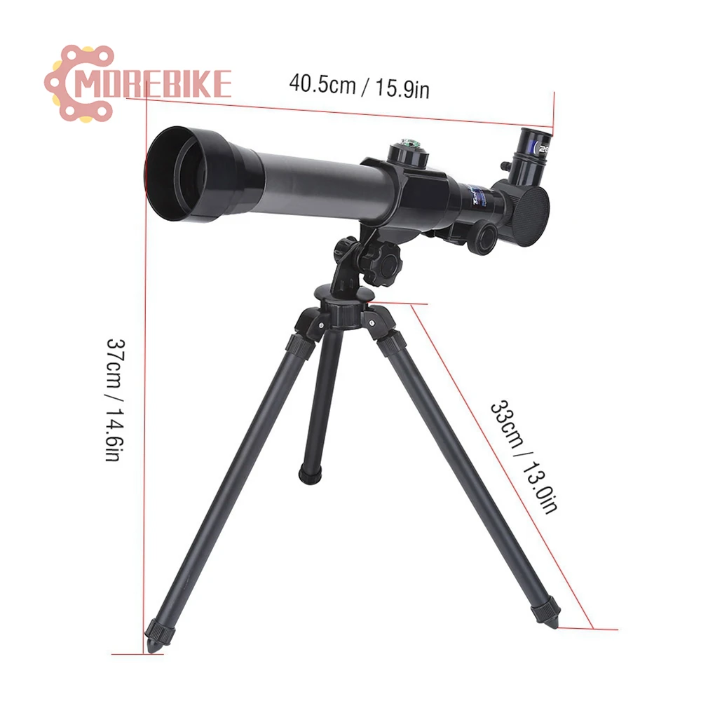 

20X 30X 40X Refractor Astronomical Telescope for Children Combo with Tripod Christmas Gift for Children Microscope Toys