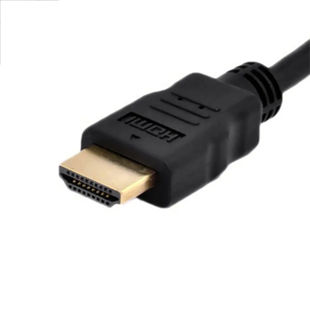 HDMI к VGA конвертер адаптер Male Female полный 1080 P Кабели Адаптеры для сим карт мужчин и