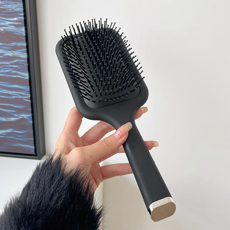 

Black Comb Female Airbag Comb for Women Long Hair Scalp Massage Meridian Air Cushion Girl Curly Hair Anti-Static Anti-hair Loss