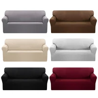 elastic plain solid sofa cover stretch tight wrap all inclusive sofa cover for living room funda sofa couch cover armchair cover