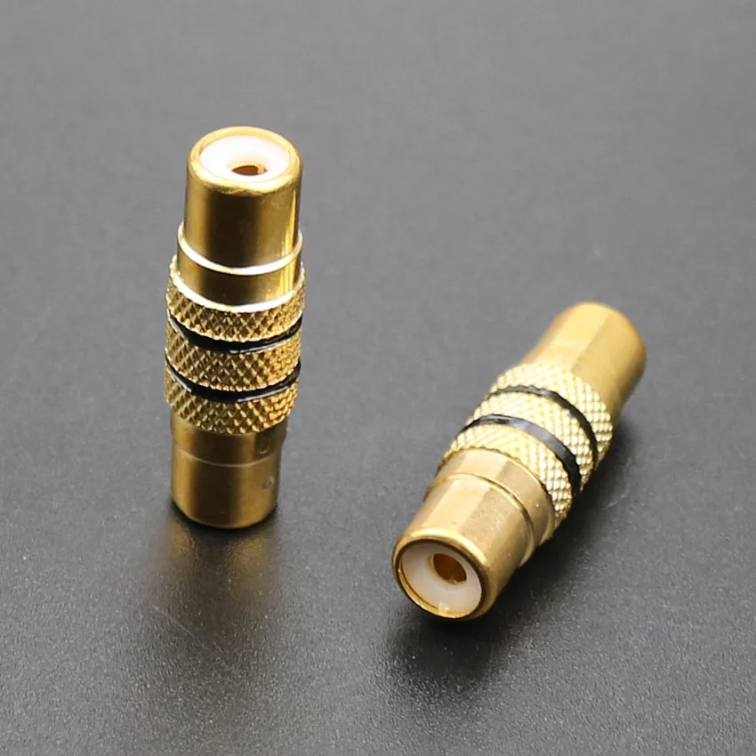 YuXi 2RCA 3RCA гнездо к гнезду переходник для AV Видео Аудио удлинитель кабеля адаптер