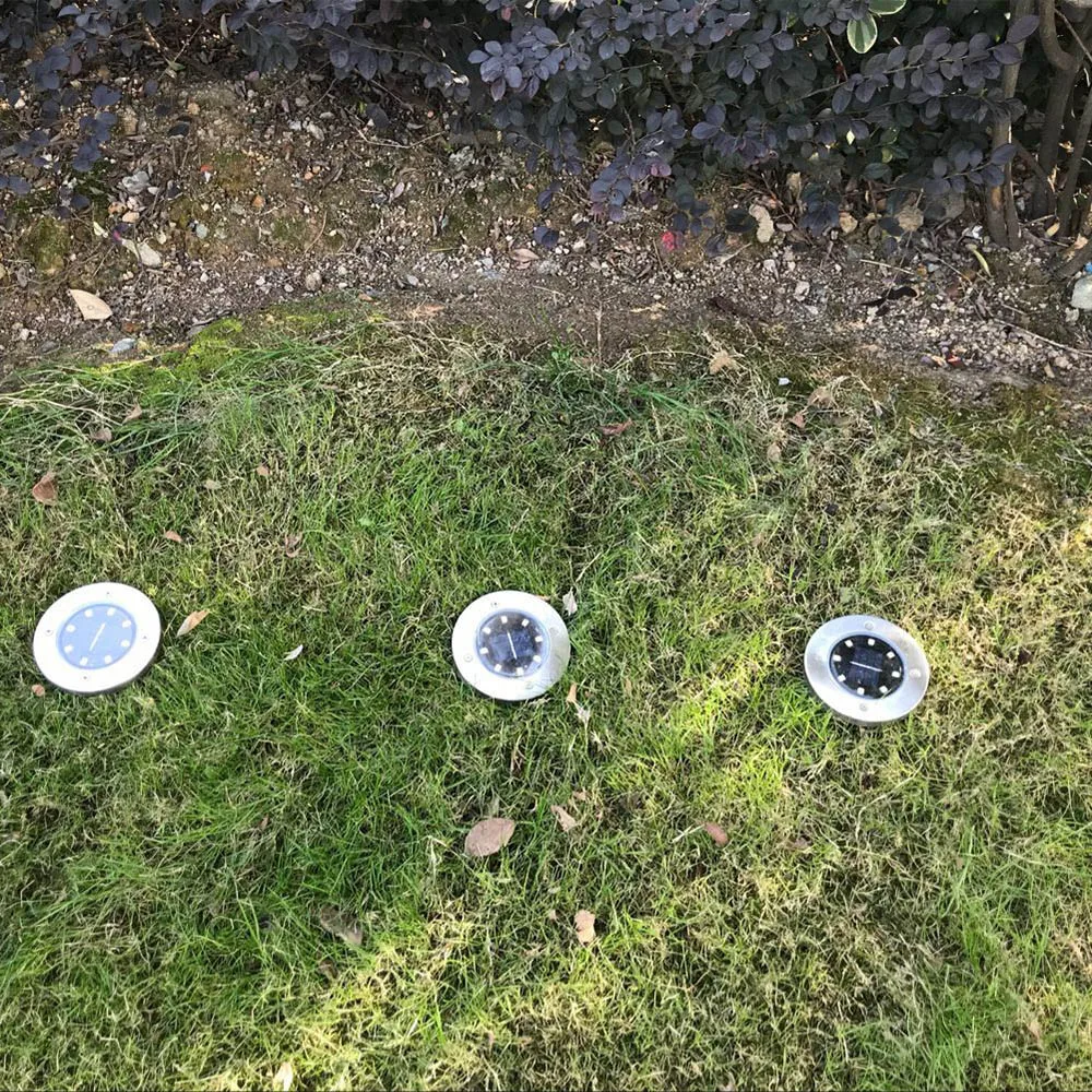 Светодиодная лампа для лужайки на солнечной батарее светильник энергии