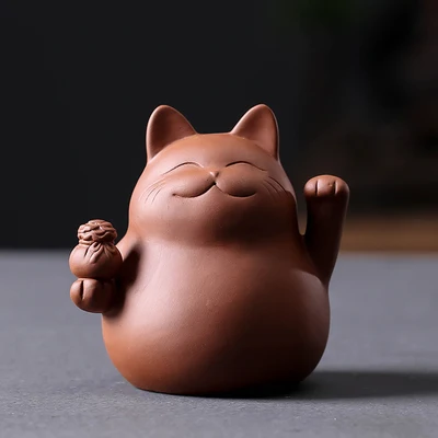 Фиолетовый песок Lucky Cat Чай домашнего любимца чайный набор кунг-фу комплект