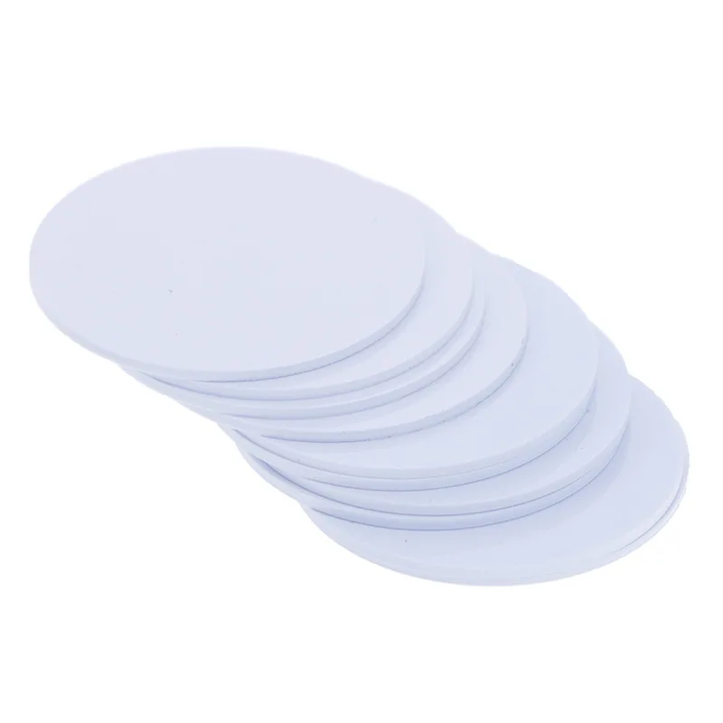 10Pcs NFC Ntag215 Coin TAG Key 13.56MHz NTAG 215 Universal Label RFID Ultralight Tags Labels Phone |