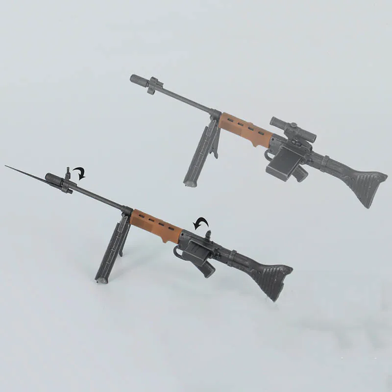 1/6 весы FG42-1 Пособия по немецкому языку ПАРАШЮТИСТА оружие Пластик модель для