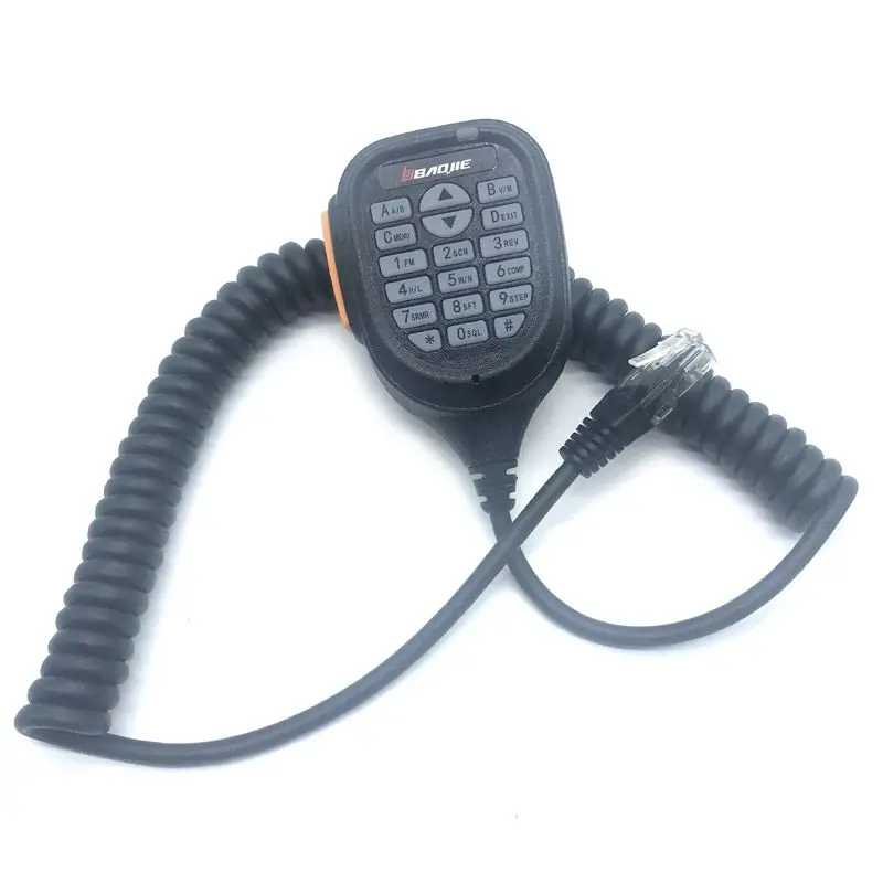 

Original BJ-218 BJ-318 PTT Mic Microphone Seapker Compatible with Zastone Z218 25W Long Range Car Mobile CB Radio Walkie Talkie