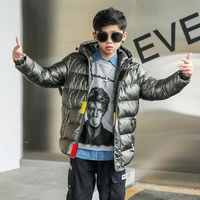 children boys winter jackets warm coat 2021 new casual hooded solid waterproof 8 19t boy jackets high quality