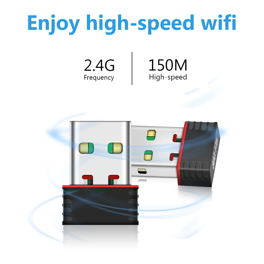 Мини usb wifi адаптер TECHKEY 2 0 антенна ethernet 150 Мбит/с dongle 802 11 n/g/b enchufe lan comfas|Сетевые