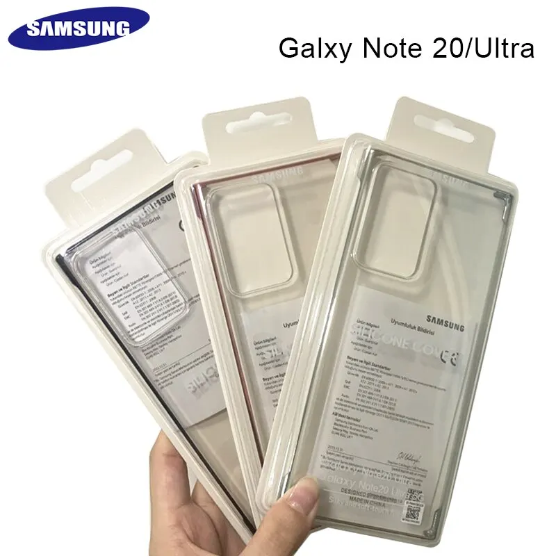 

2020 NEW Original Samsung PC Clear phone Case Slim Transparent Back Cover for Galaxy Note 20 5G for Galaxy NOTE 20 Ultra 5G