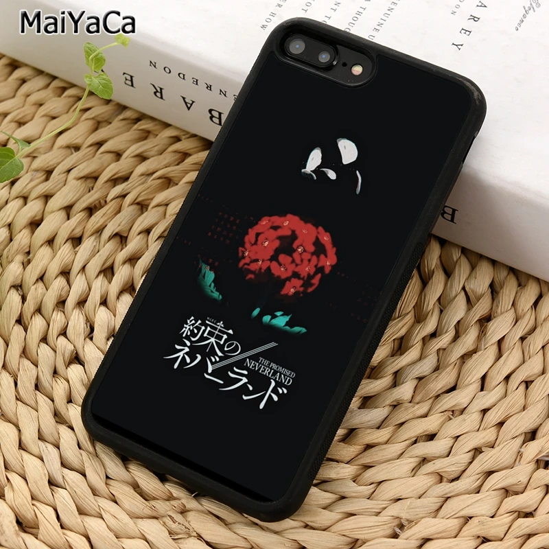 Чехол для телефона MaiYaCa с рисунком аниме обещанный Neverland iPhone X XR XS 11 12 Pro MAX 5 6 7 8 Plus