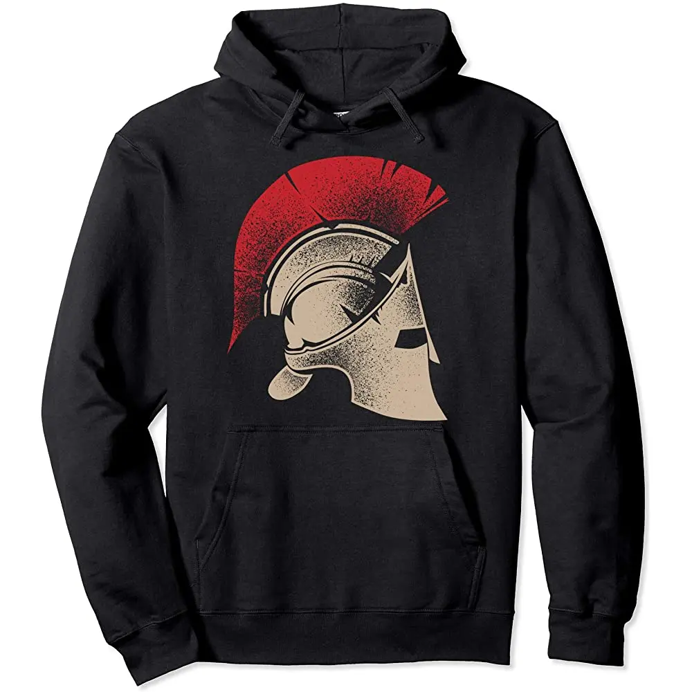 

Funny Spartan Greek Helmet Gift | Cute Gladiator Men Women Pullover Hoodie
