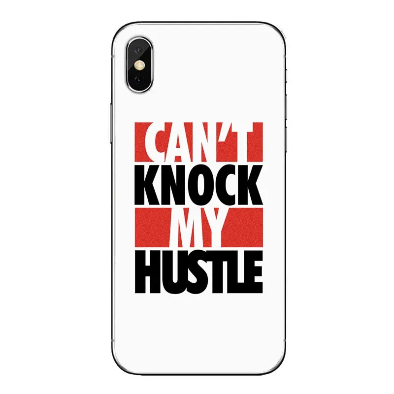 Не могу стучать hustle Art Quote TPU Прозрачный чехол для iPod Touch Apple iPhone 4 4s 5 5S SE 5C 6 6S 7 8 X XR XS