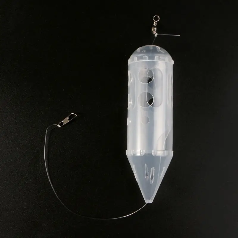 

1PC New Small Bait Cage Fishing Trap Basket Feeder Holder Catcher For Angler D0AE