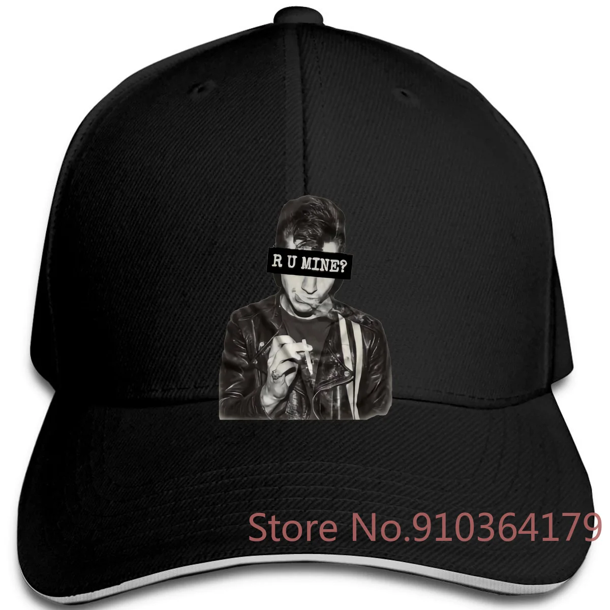 Бейсболка Мужская женская мужская белая с принтом | Аксессуары для одежды