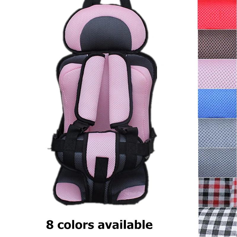 Детское автокресло портативное безопасное сиденье для детей 9-12 лет пятиточечное